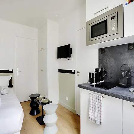 펜션 Charming Studio For 1 Person - Mobility Lease *
