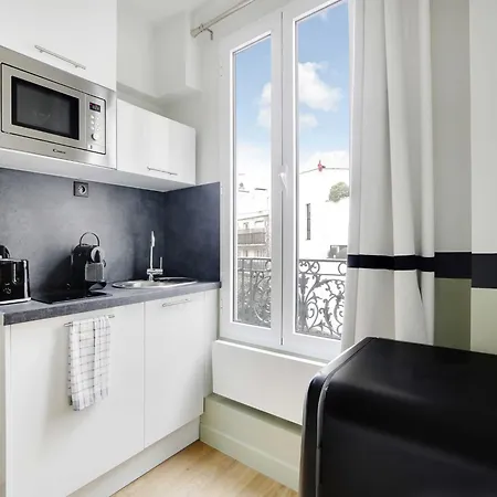 Ferienhaus Charming Studio For 1 Person - Mobility Lease Paris